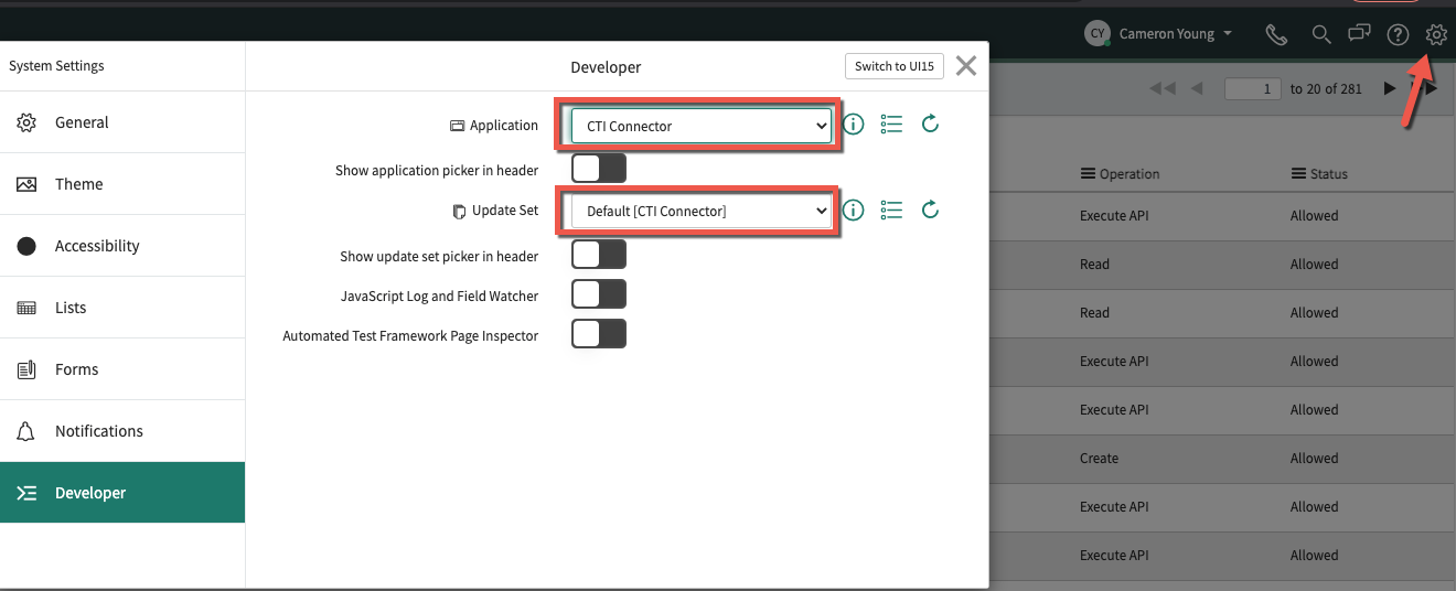 Resolve ServiceNow integration permission errors