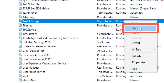 UninstallTenfoldBridgeStopTenfoldBridgeService.png